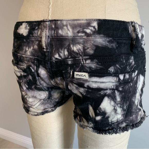 RVCA Tie-Dyed Short Shorts - Picture 6 of 6
